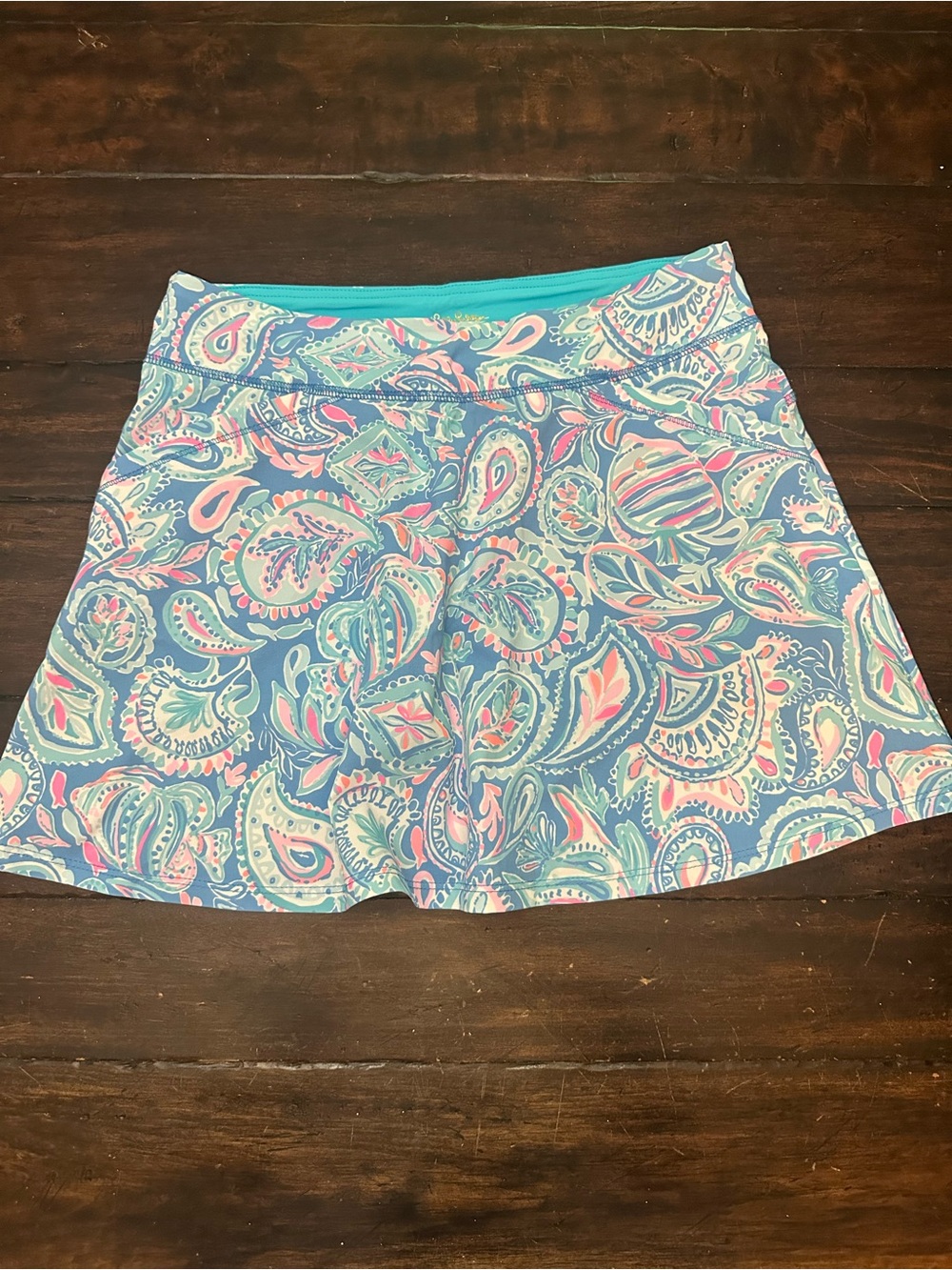 Lilly Pulitzer Printed UPF 50+ Luxletic Darlene Skort Size 4 38861 - Picture 7 of 14